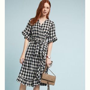 Isabella Sinclair Gingham Wrap Dress